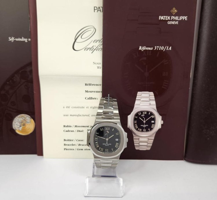 Patek Philippe Nautilus Jumbo Power Reserve 42mm Completo
