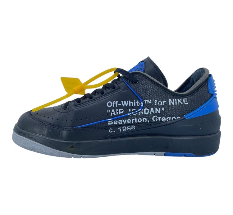 2 Retro Low Sp Off-white Black Blue