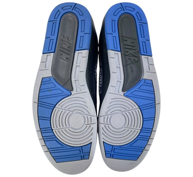 2 Retro Low Sp Off-white Black Blue