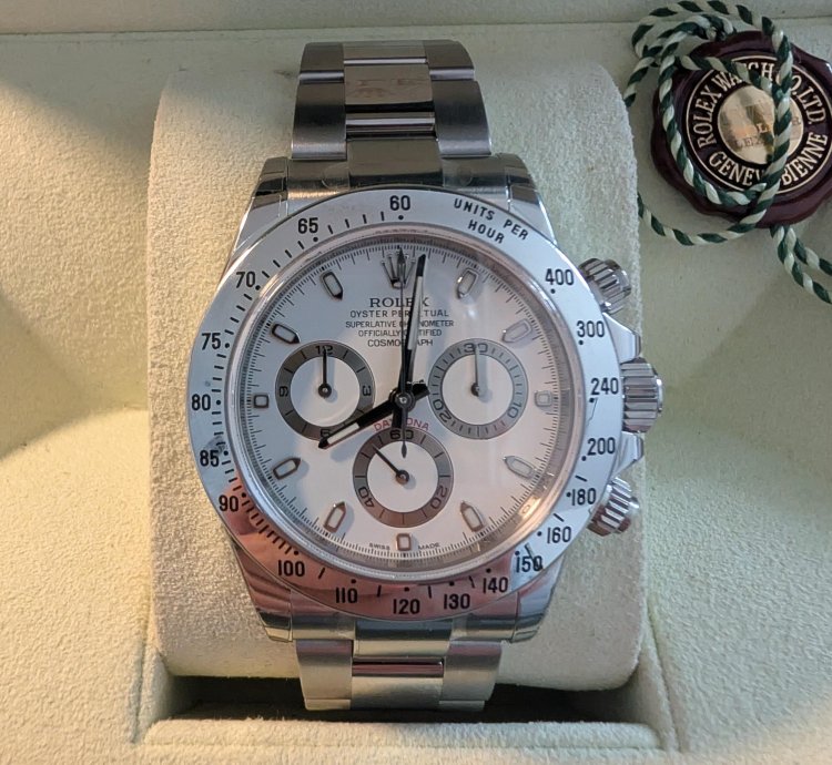 Rolex Daytona Neuwertig Ungetragen