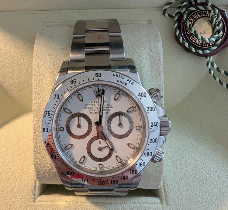 Rolex Daytona Neuwertig Ungetragen