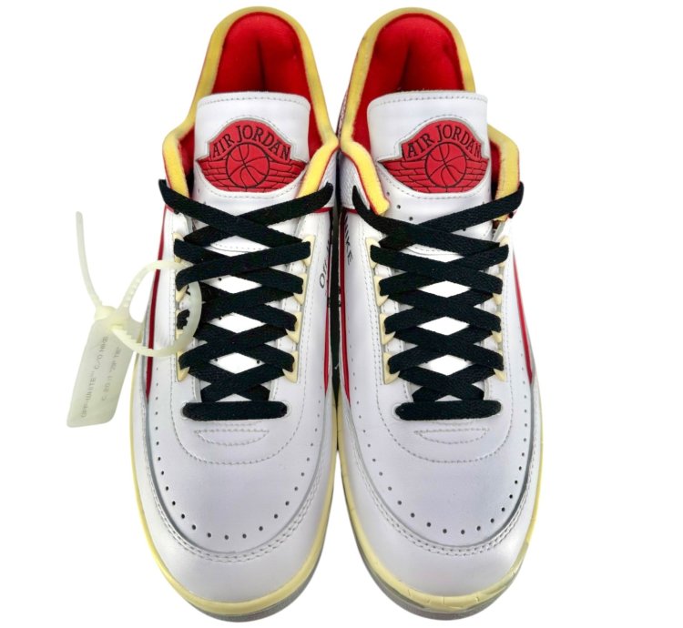 2 Retro Low Sp Off-white White Red