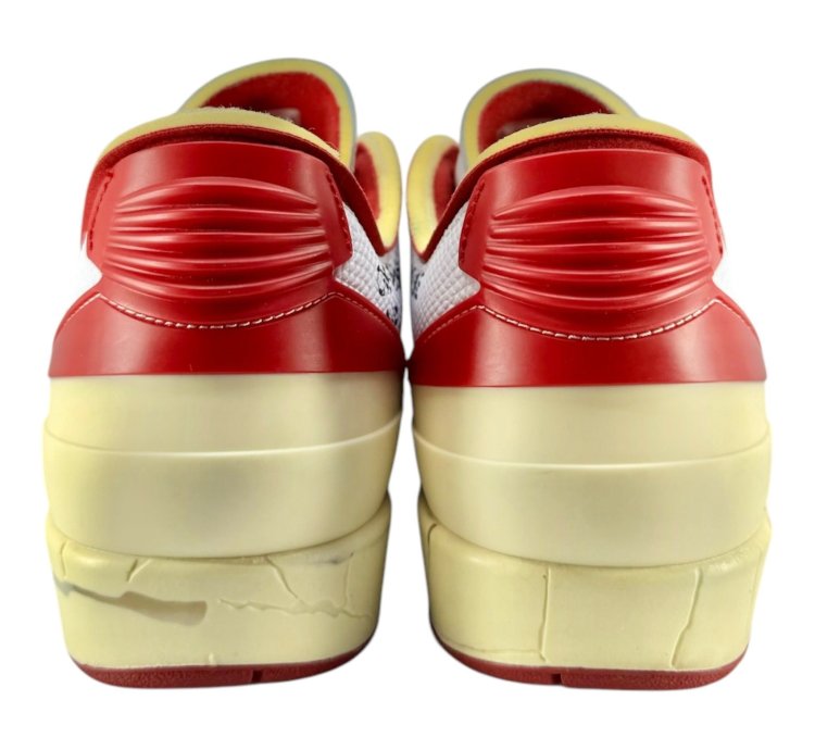 2 Retro Low Sp Off-white White Red