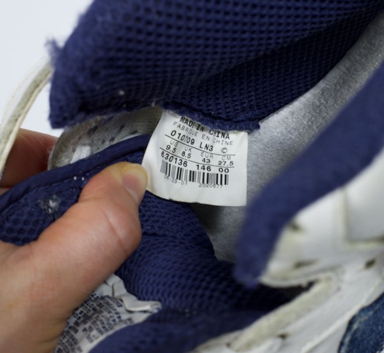 2001 Nike Air Force 1 Mid Denim