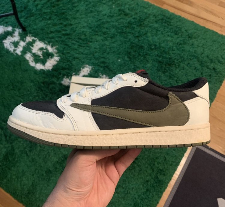 Jordan 1 Low Travis Scott Og Olive