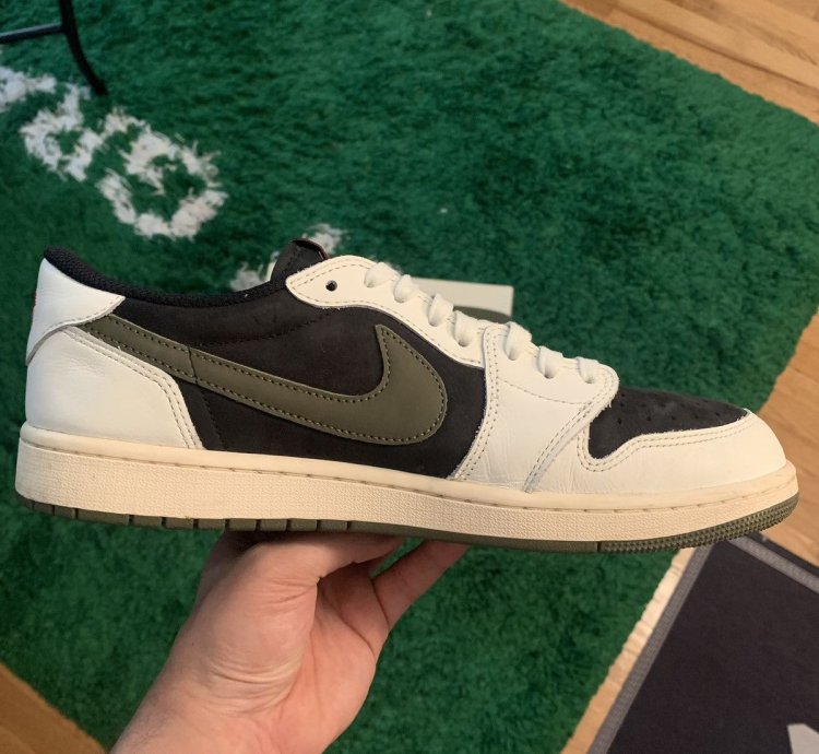 Jordan 1 Low Travis Scott Og Olive