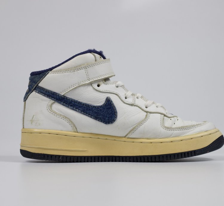 2001 Nike Air Force 1 Mid Denim