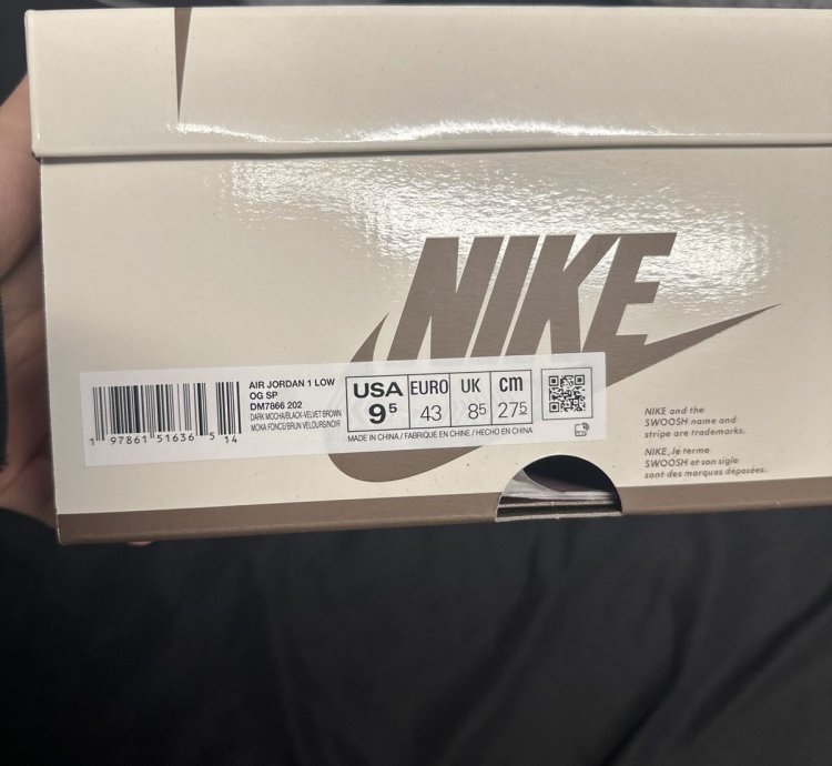 Jordan 1 Low Travis Scott Velvet Brown