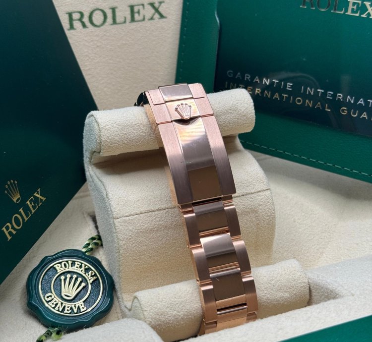 Rolex Daytona New 2022 Black Diamond Dial Rose Gold Daytona Chronograph Oyster Bracelet