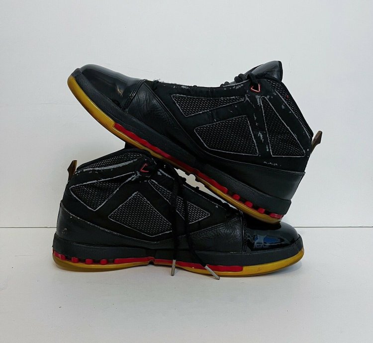 2001 Nike Air Jordan Xvi 16 Og Bred 136059 061 Vtg