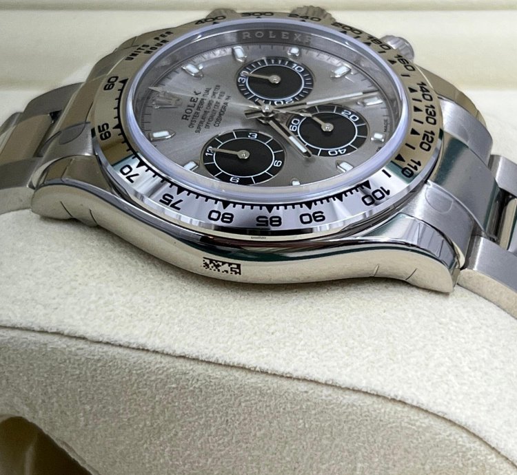 Rolex Daytona New 2022 Daytona 116509 White Gold Silver Ghost