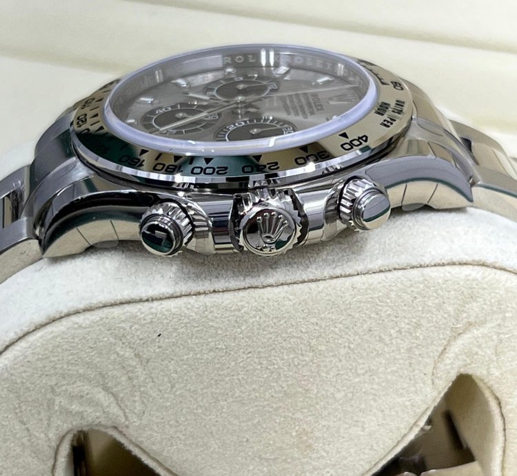 Rolex Daytona New 2022 Daytona 116509 White Gold Silver Ghost