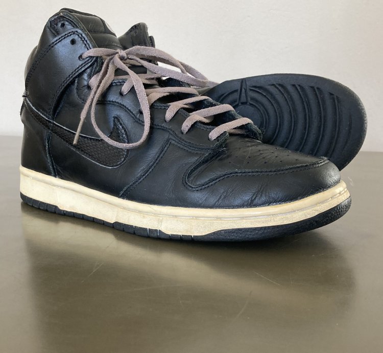 2001 Nike Dunk Hi Plus Stussy 302763-001 Vintage Us10