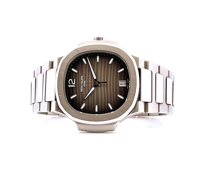 Patek Philippe Nautilus Lady 35 Mm Grey Dial 7118 1a-011 Very Good Condt Incl Invoice Germ 2022
