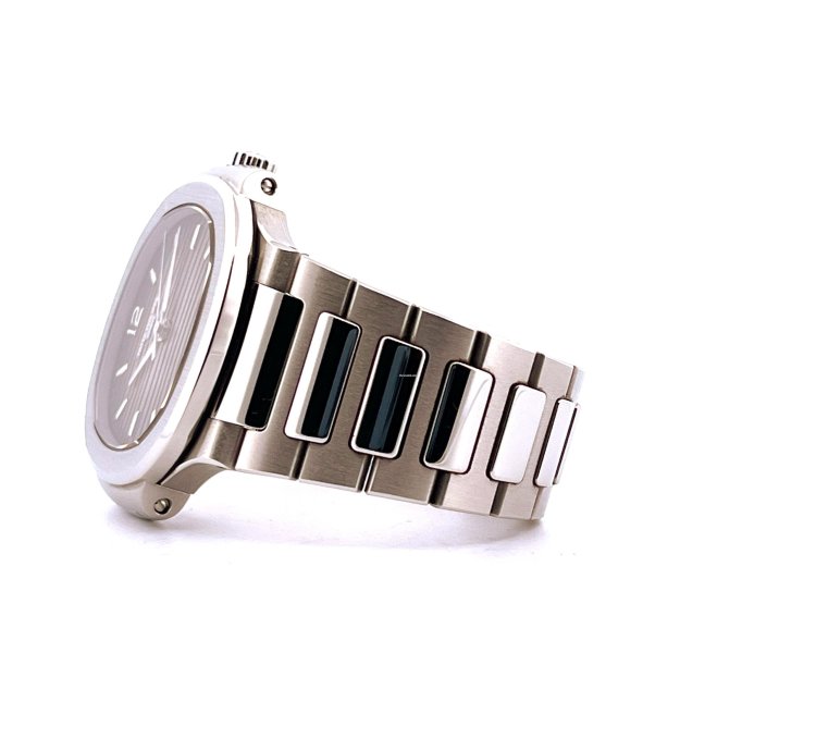 Patek Philippe Nautilus Lady 35 Mm Grey Dial 7118 1a-011 Very Good Condt Incl Invoice Germ 2022