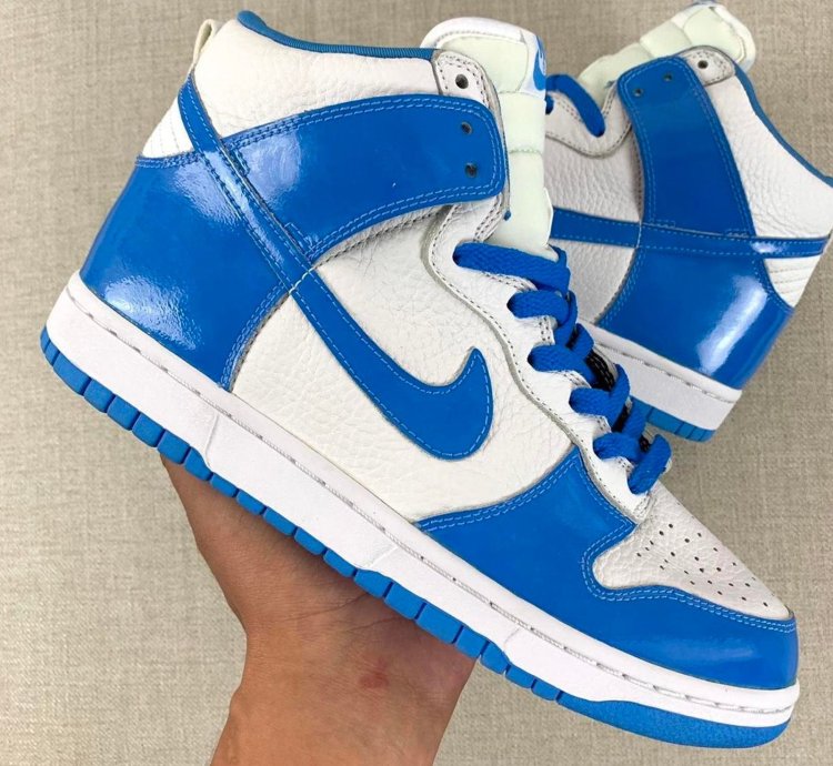 2001 Nike Dunk High Unc 8m