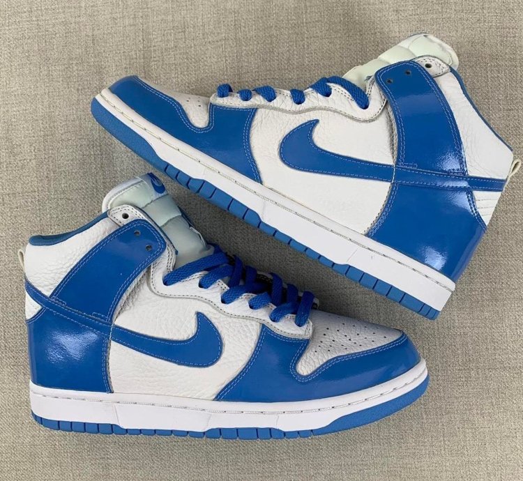 2001 Nike Dunk High Unc 8m