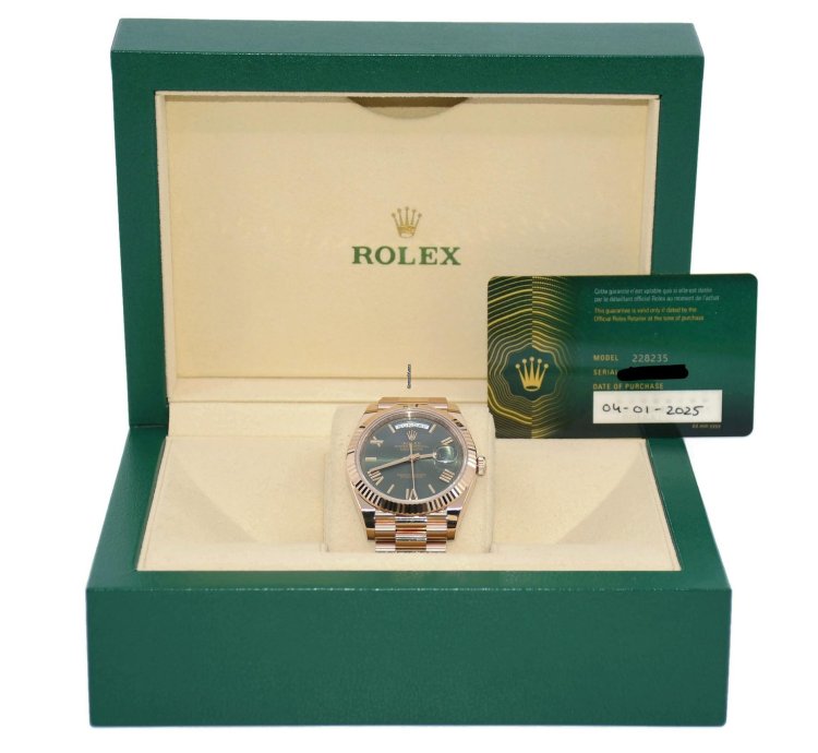 Rolex Day-date 40 Olive 2025
