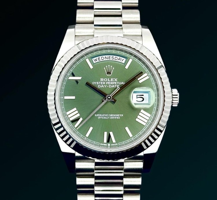 Rolex Day-date 40 Olive Dial