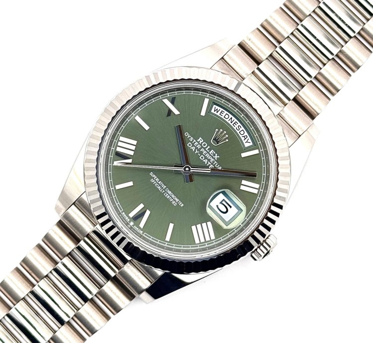 Rolex Day-date 40 Olive Dial
