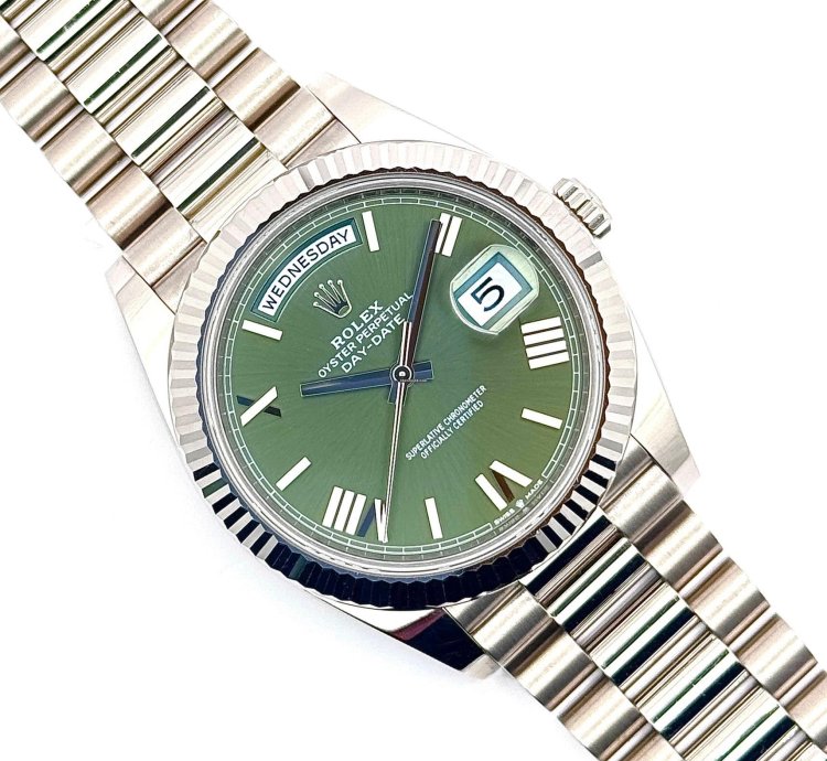 Rolex Day-date 40 Olive Dial