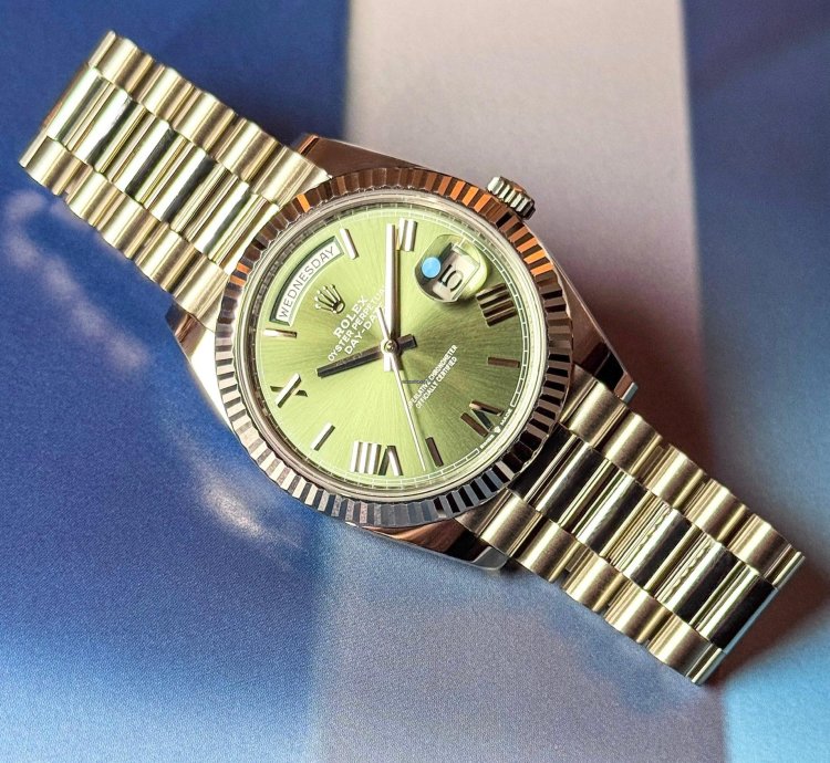 Rolex Day-date 40 Olive Dial