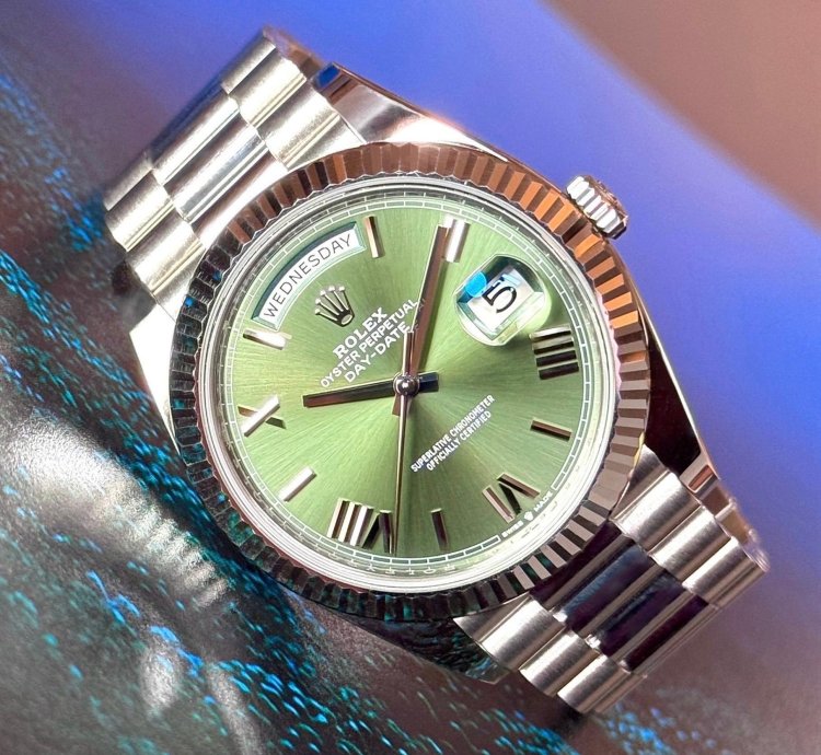 Rolex Day-date 40 Olive Dial