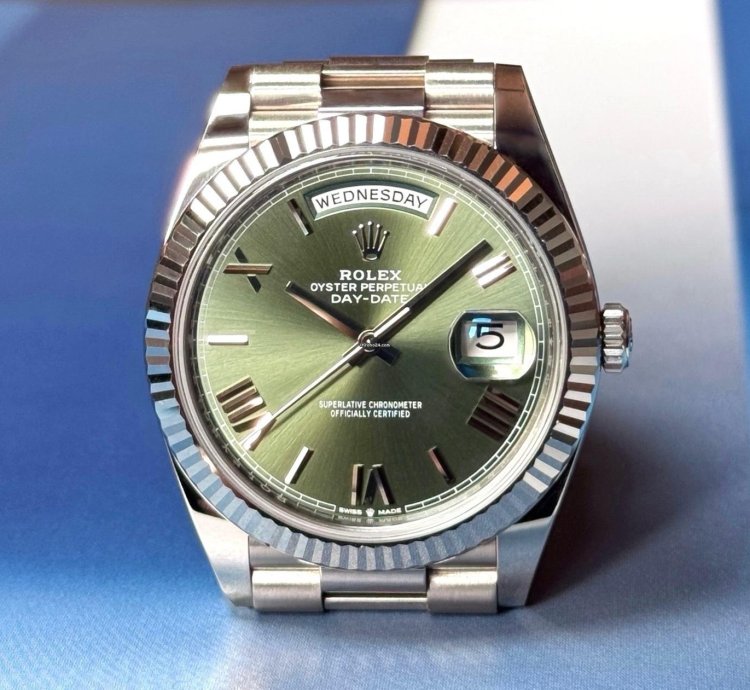 Rolex Day-date 40 Olive Dial