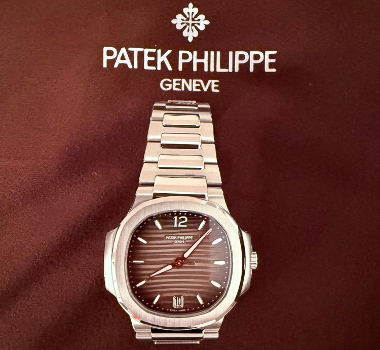 Patek Philippe Nautilus Lady Quadrante Antracite Full Set