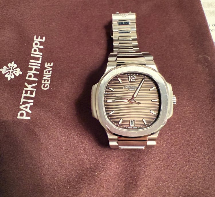 Patek Philippe Nautilus Lady Quadrante Antracite Full Set