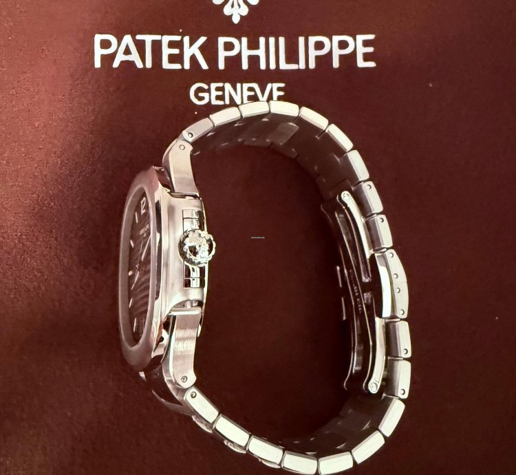 Patek Philippe Nautilus Lady Quadrante Antracite Full Set