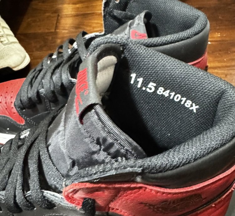 Jordan 1 Retro Banned Bred