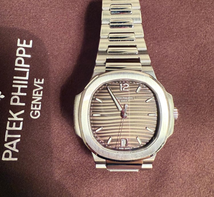 Patek Philippe Nautilus Lady Quadrante Antracite Full Set