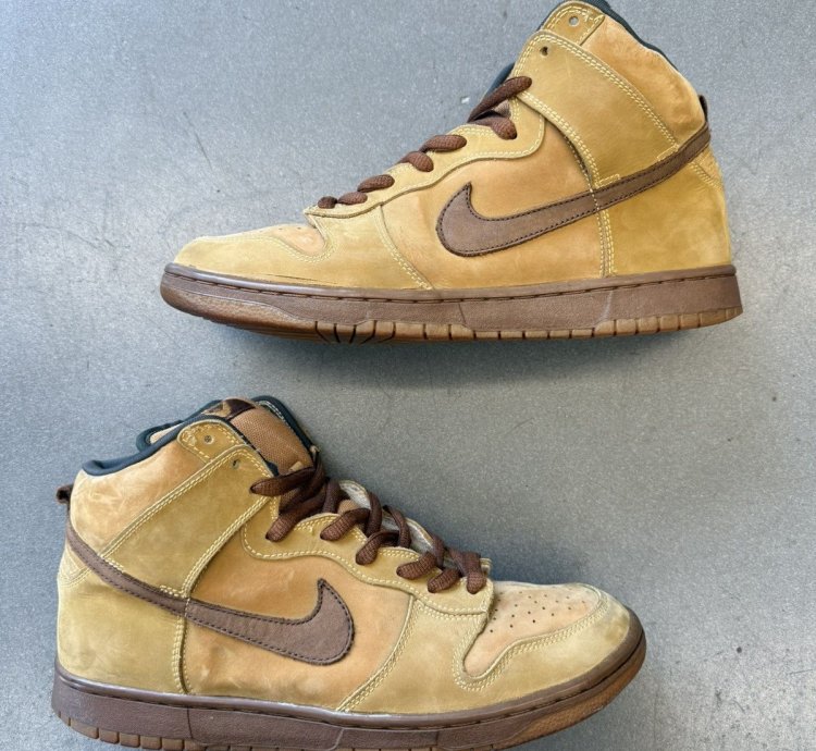 2002 Nike Sb Dunk High Wheat
