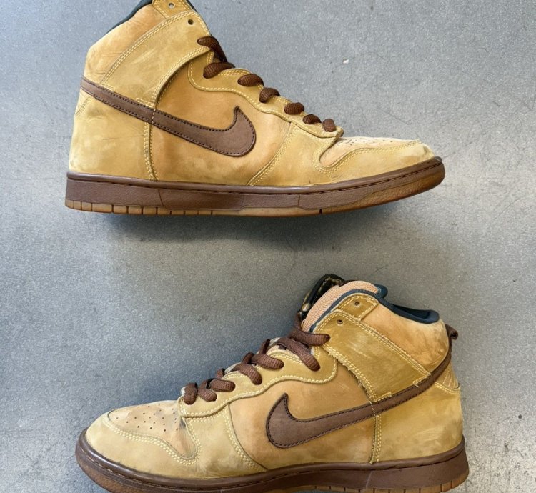 2002 Nike Sb Dunk High Wheat