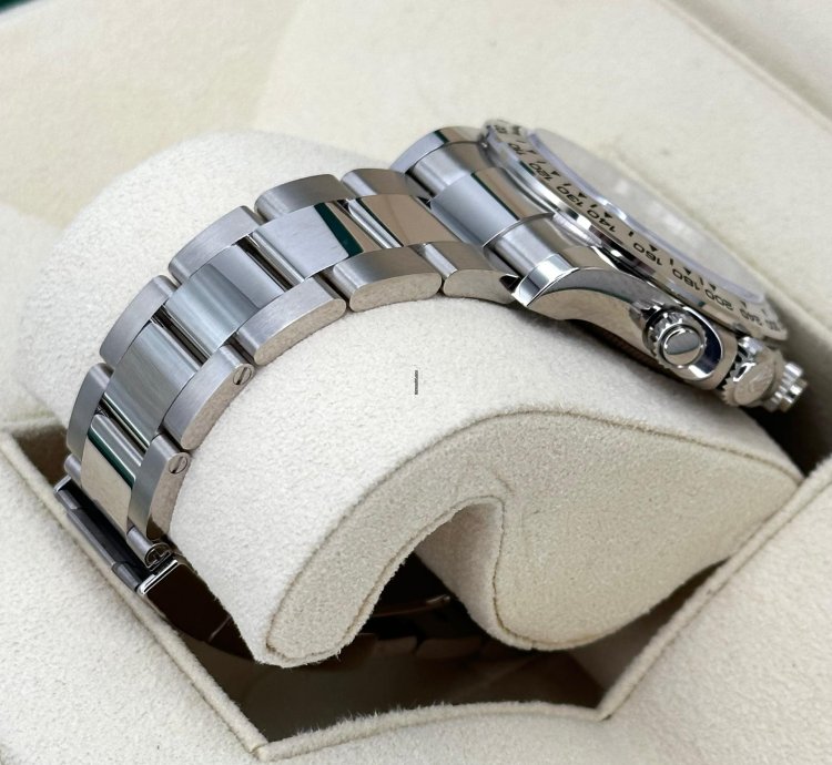 Rolex Daytona New 2024 Daytona 40mm 126509 White Gold Silver Ghost Dial
