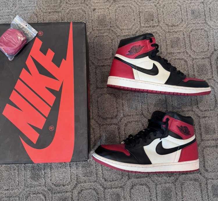 Jordan 1 Retro High Bred Toe 2018