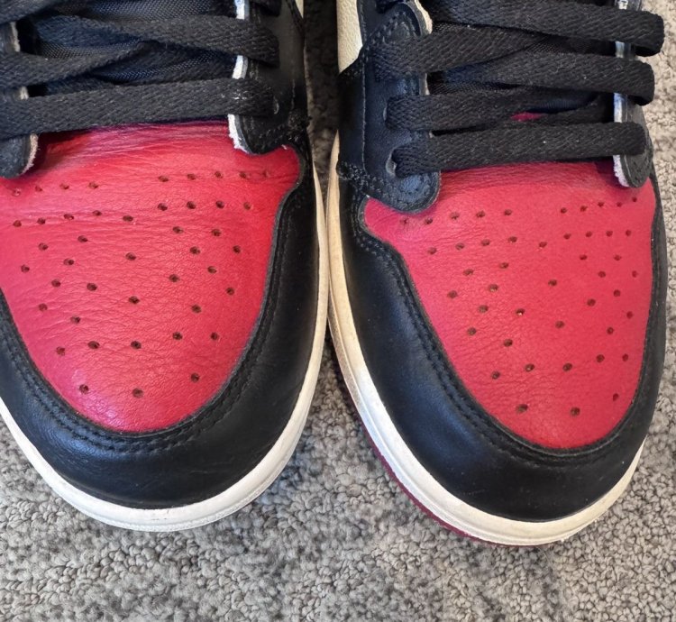 Jordan 1 Retro High Bred Toe 2018