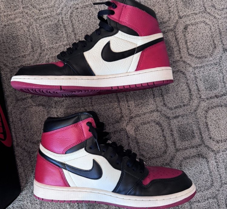 Jordan 1 Retro High Bred Toe 2018
