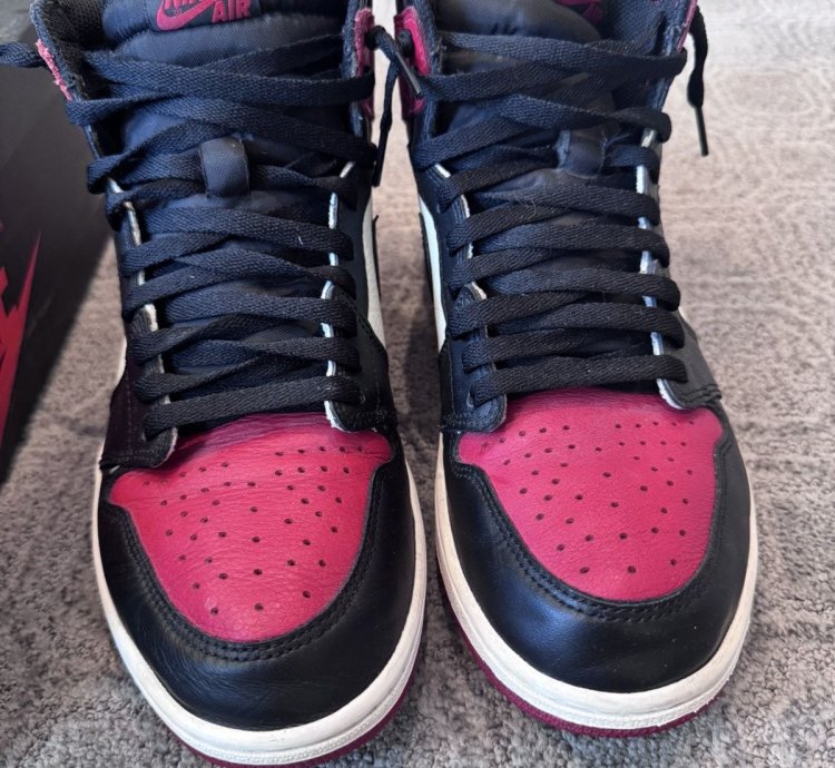 Jordan 1 Retro High Bred Toe 2018