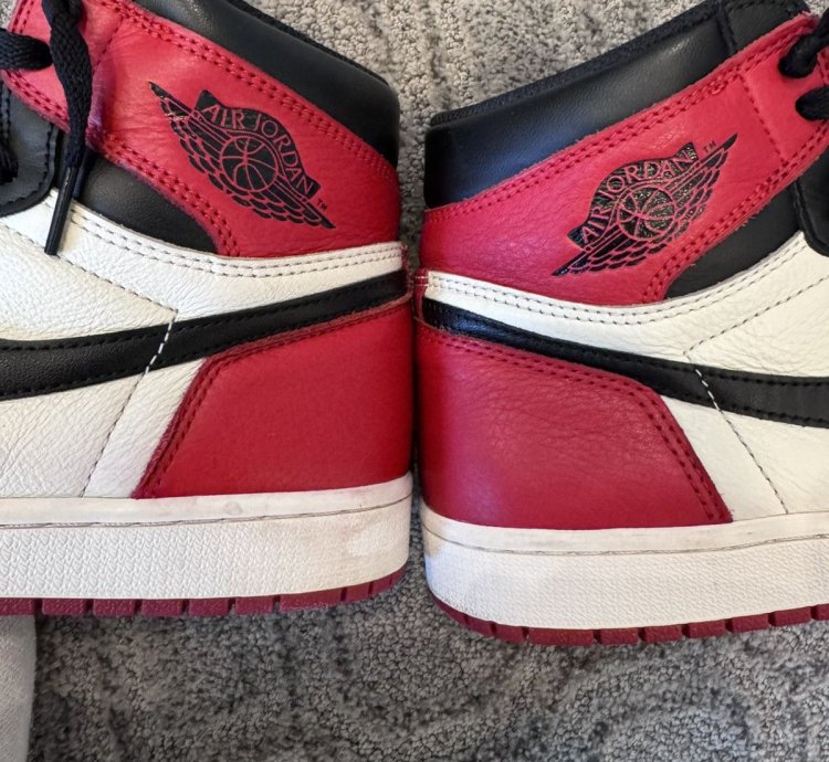 Jordan 1 Retro High Bred Toe 2018