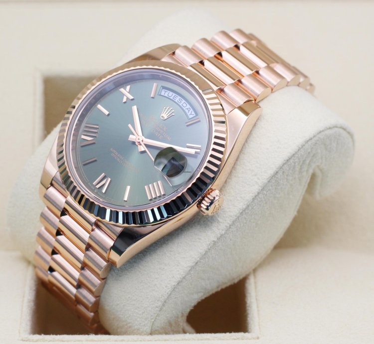Rolex Day-date 40 Olive Green - New - Fullset