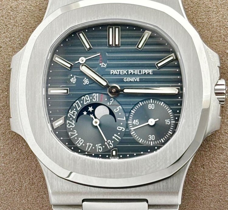 Patek Philippe Nautilus Mint Blue Dial Stainless Steel