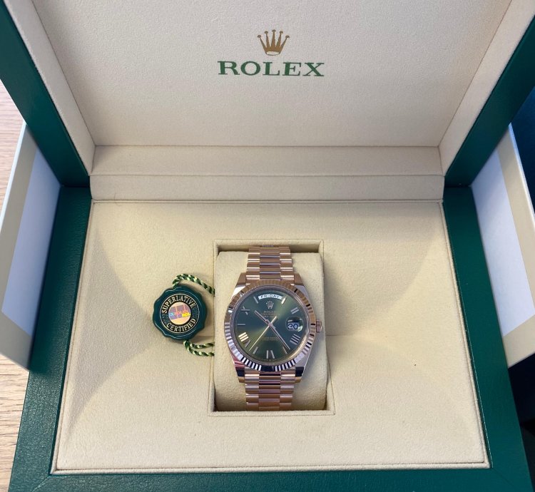 Rolex Day-date 40 Olive Green - New - Fullset