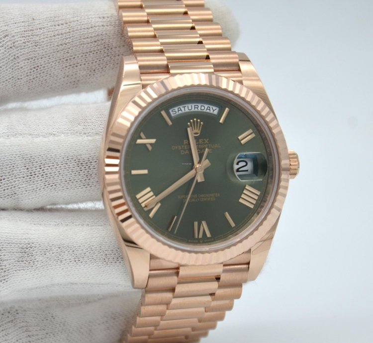 Rolex Day-date 40 Olive Green Dial