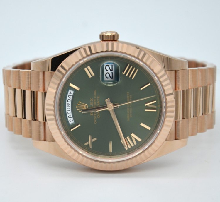 Rolex Day-date 40 Olive Green Dial