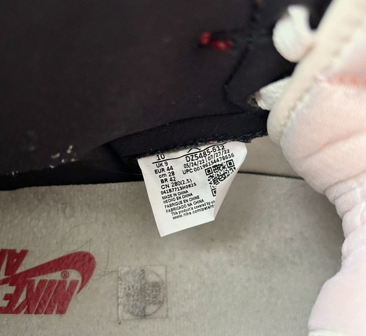 Jordan 1 Retro High Lost And Found