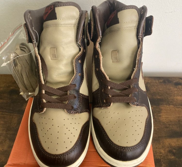 2003 Nike Dunk High Khaki Baroque