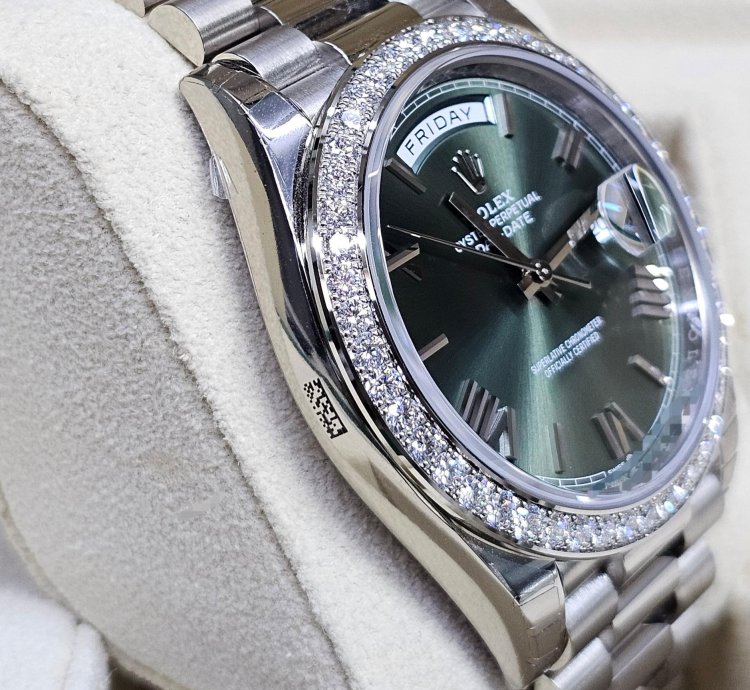 Rolex Day-date 40 Olive Green Full Stickers
