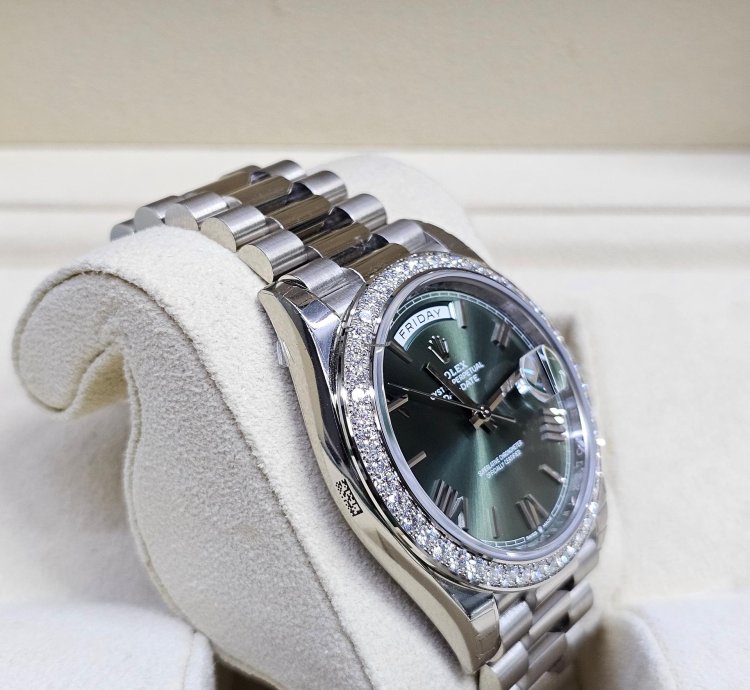 Rolex Day-date 40 Olive Green Full Stickers